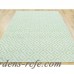 Bungalow Rose Reversible Kilim Flat Weave Hand-Knotted Green Area Rug RGRG5286